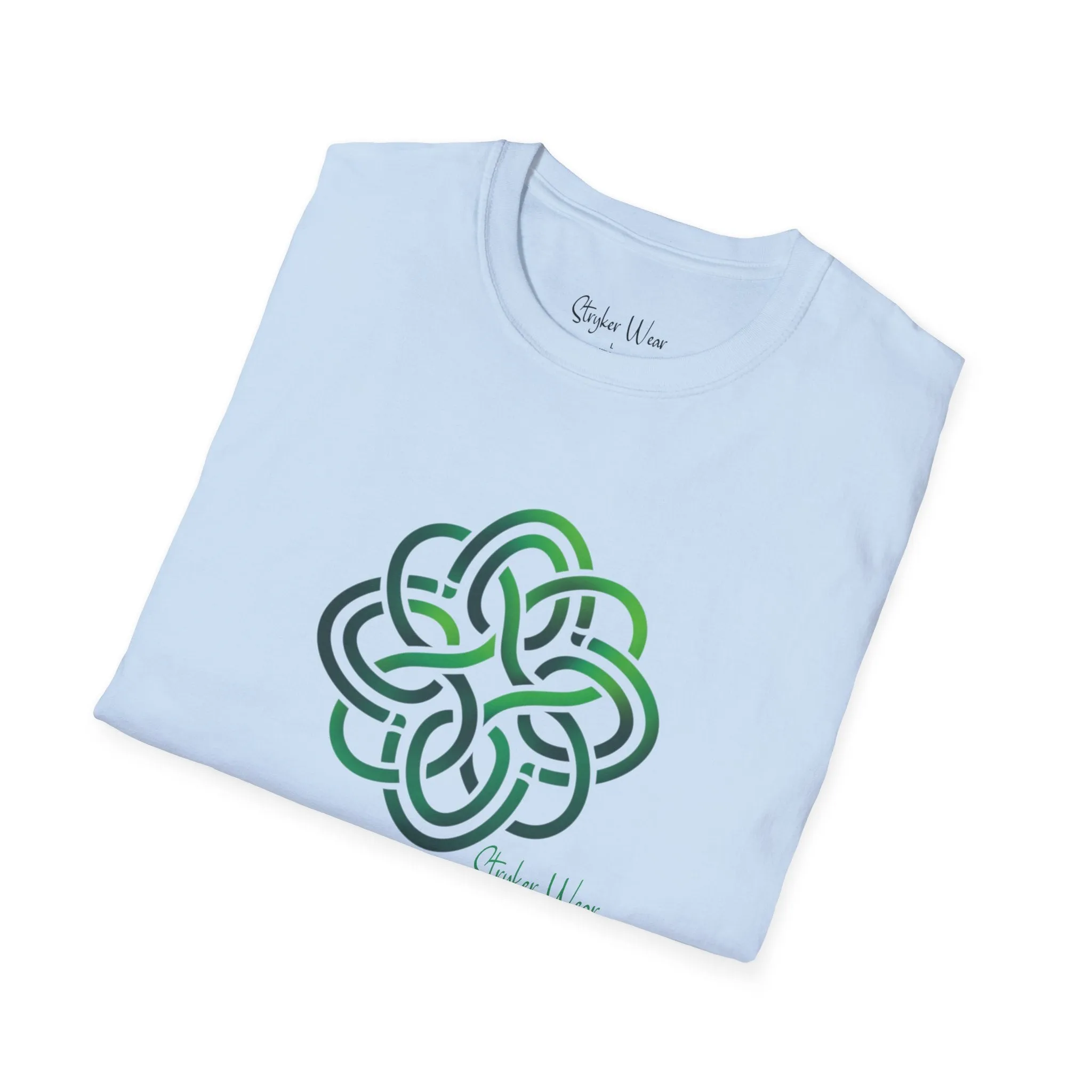 Celtic Style Knot Art | Unisex Softstyle T-Shirt