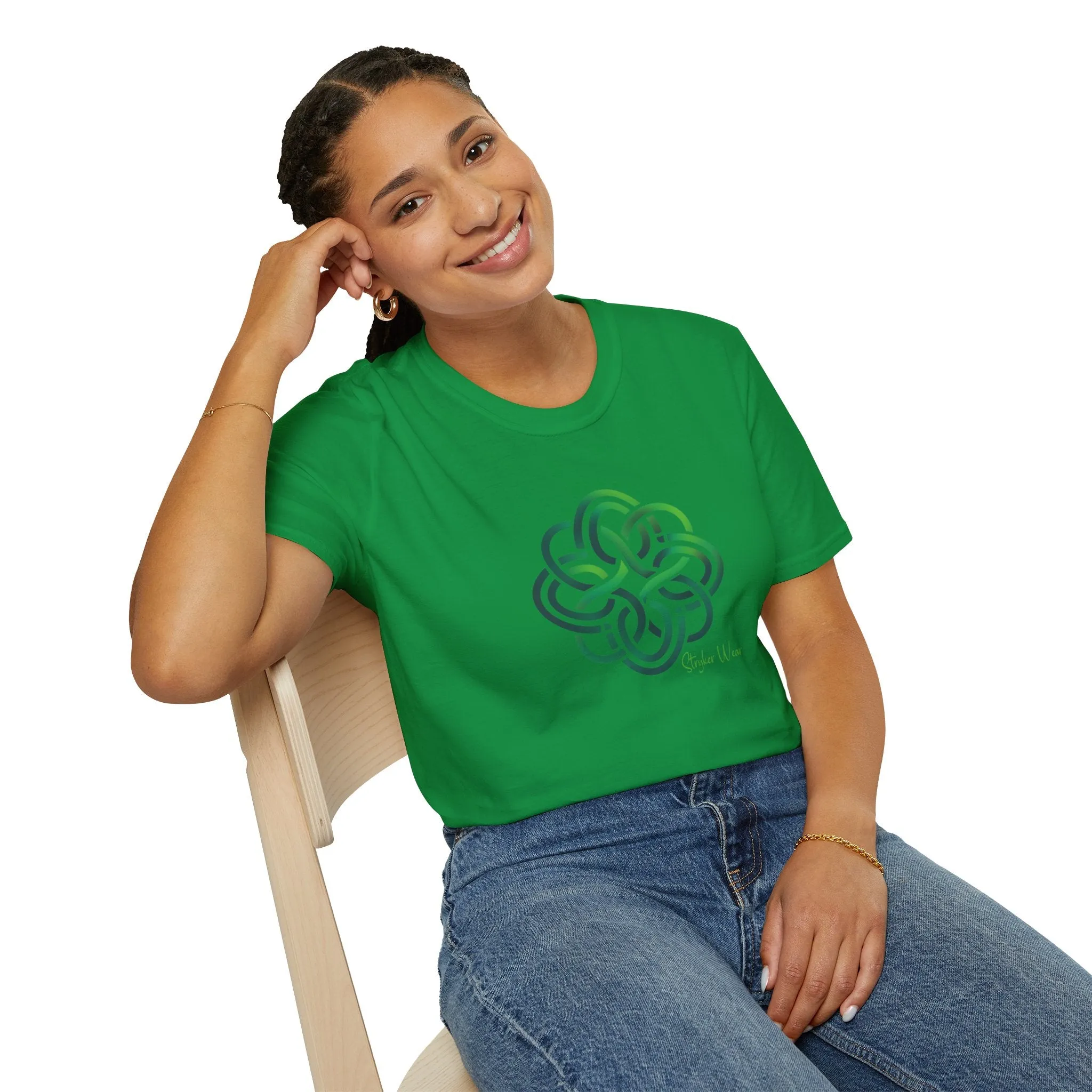 Celtic Style Knot Art | Unisex Softstyle T-Shirt