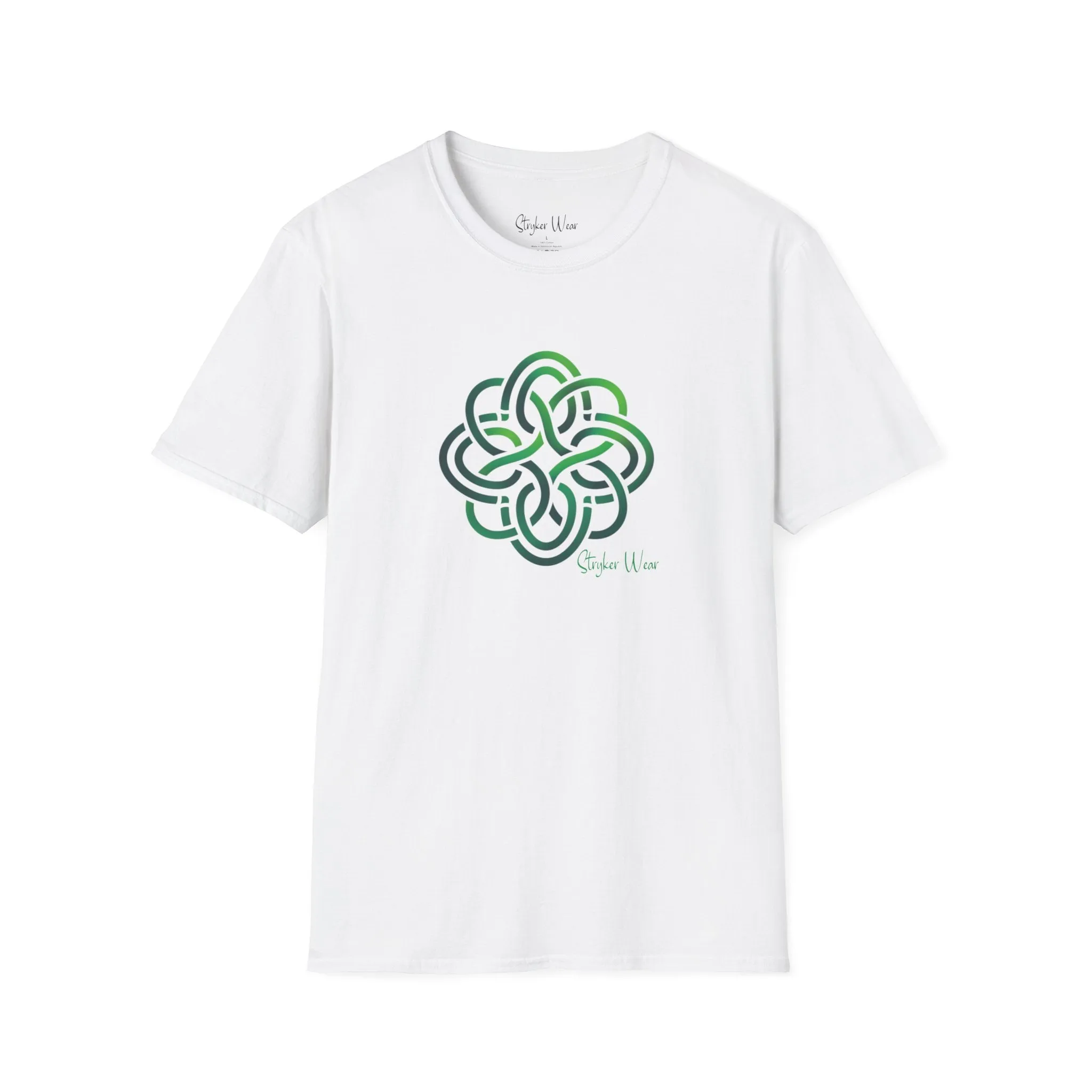 Celtic Style Knot Art | Unisex Softstyle T-Shirt