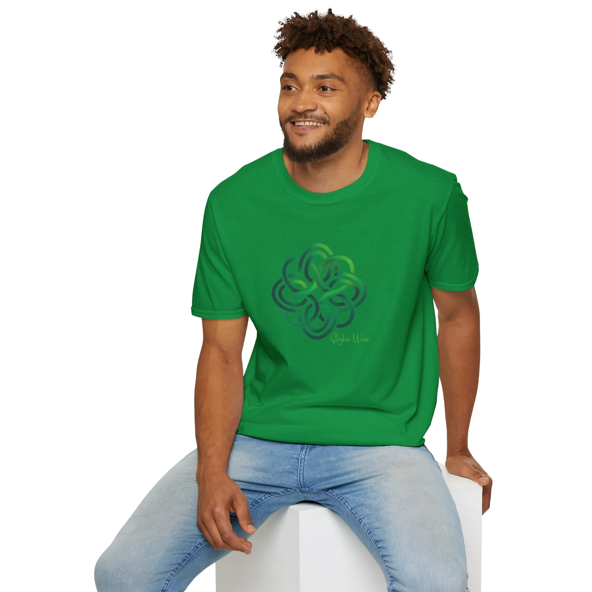 Celtic Style Knot Art | Unisex Softstyle T-Shirt