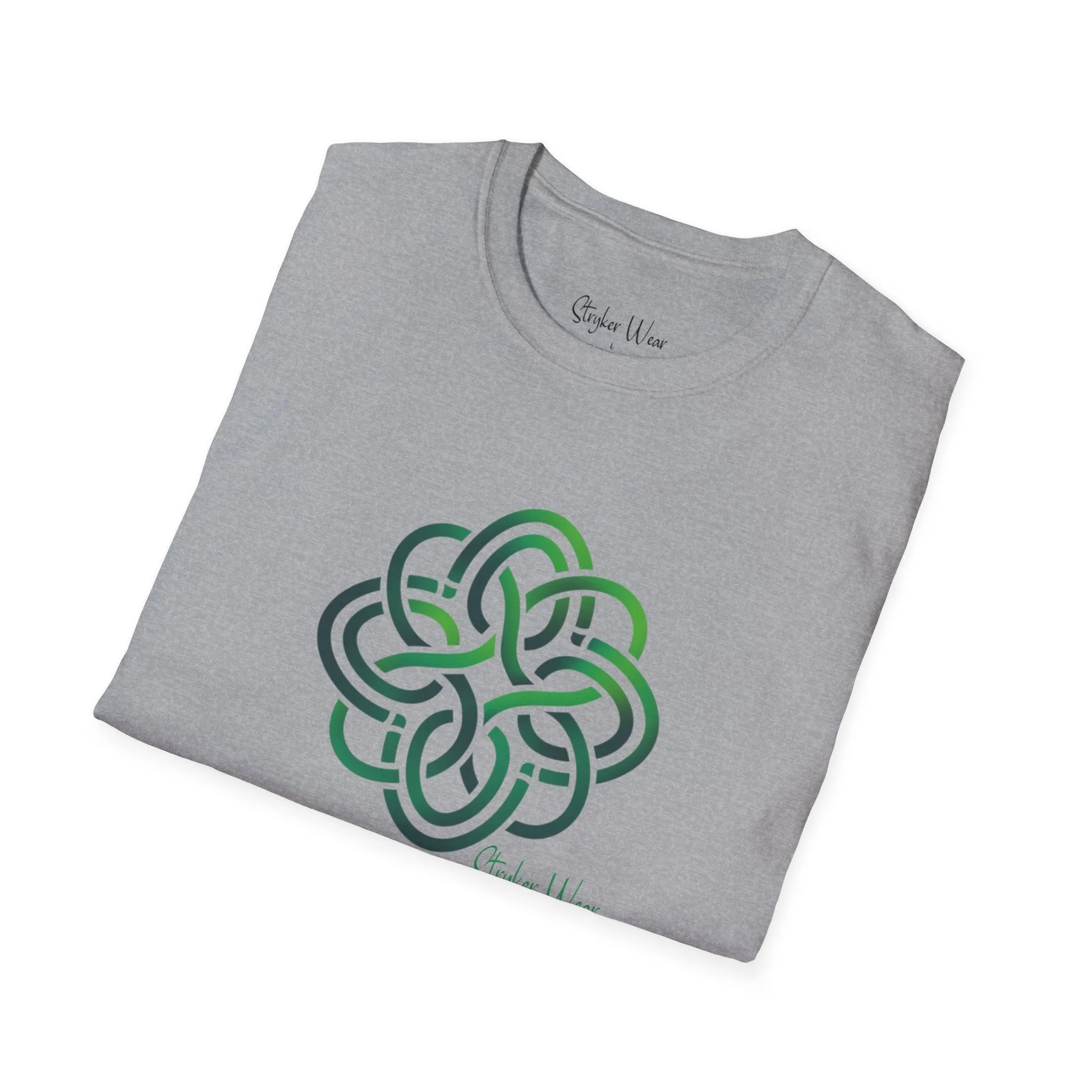 Celtic Style Knot Art | Unisex Softstyle T-Shirt