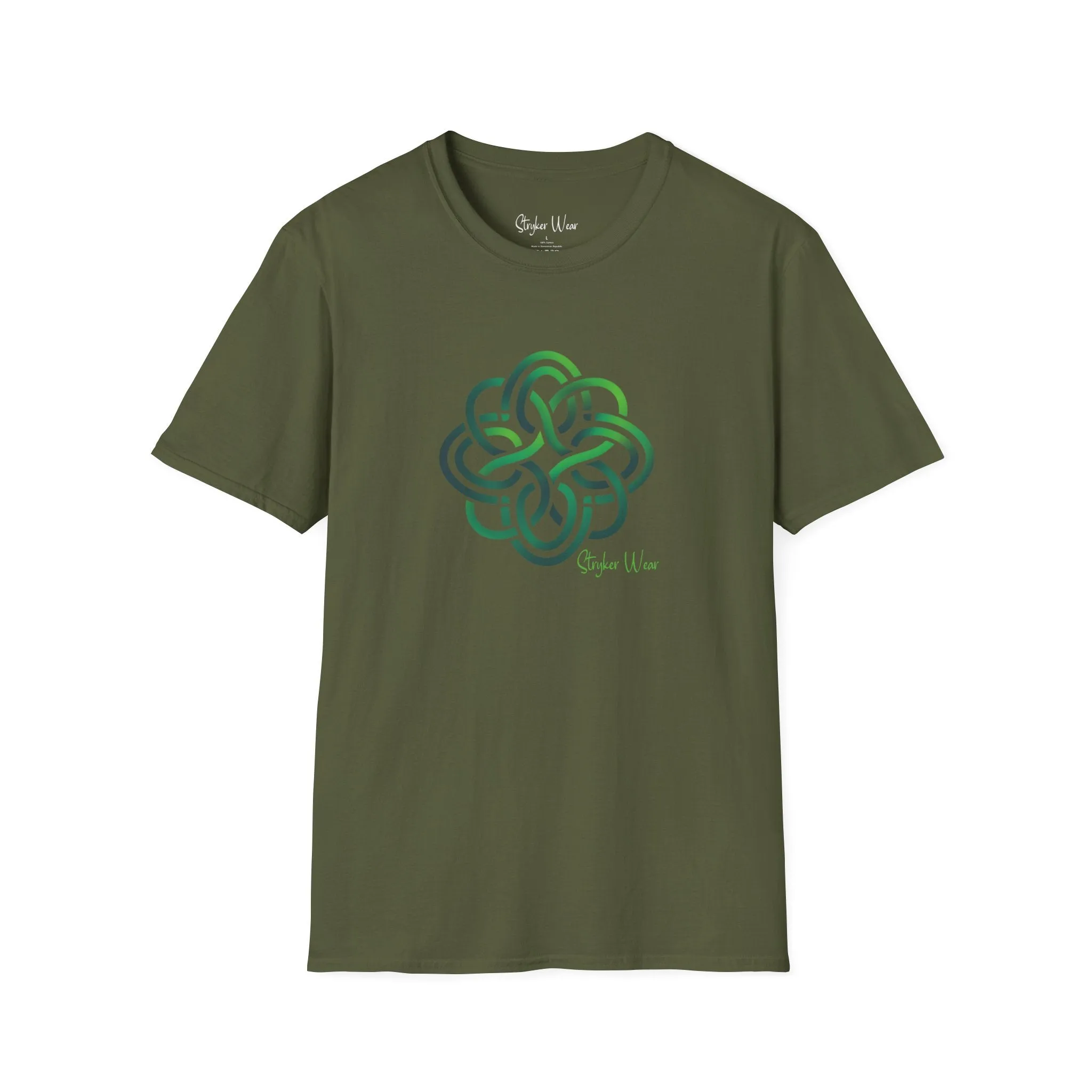Celtic Style Knot Art | Unisex Softstyle T-Shirt