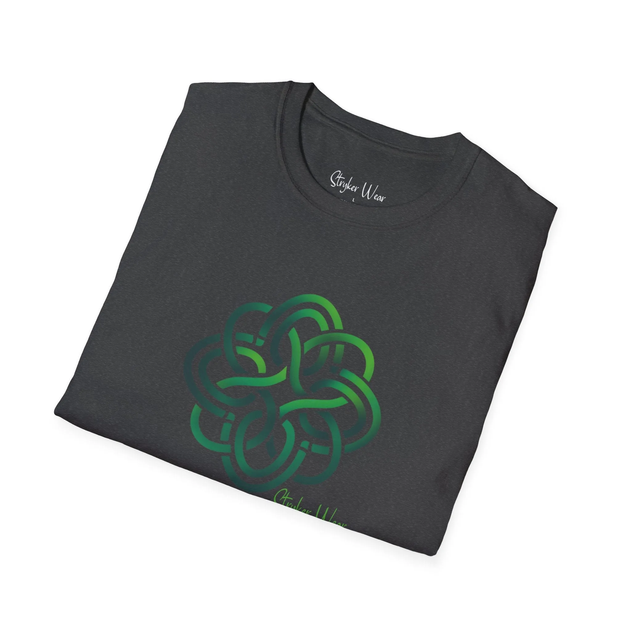 Celtic Style Knot Art | Unisex Softstyle T-Shirt