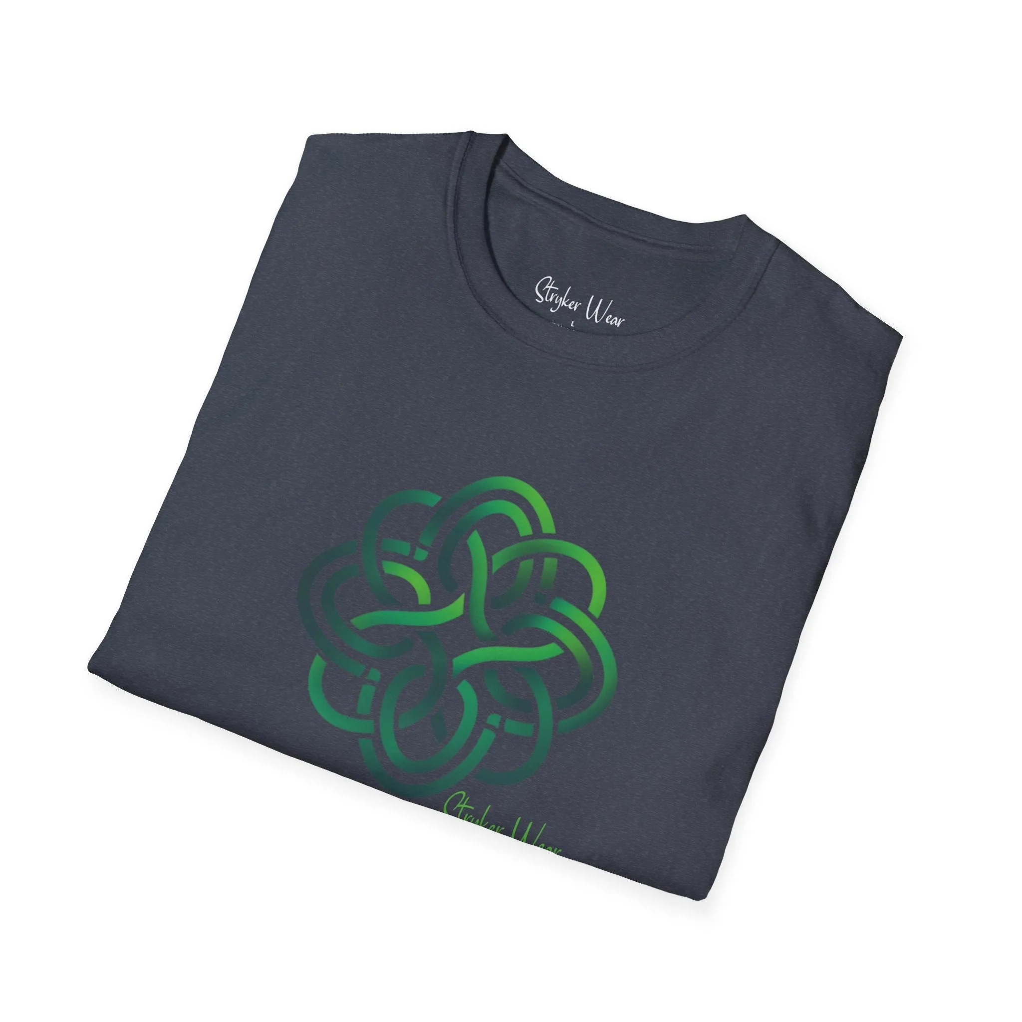 Celtic Style Knot Art | Unisex Softstyle T-Shirt