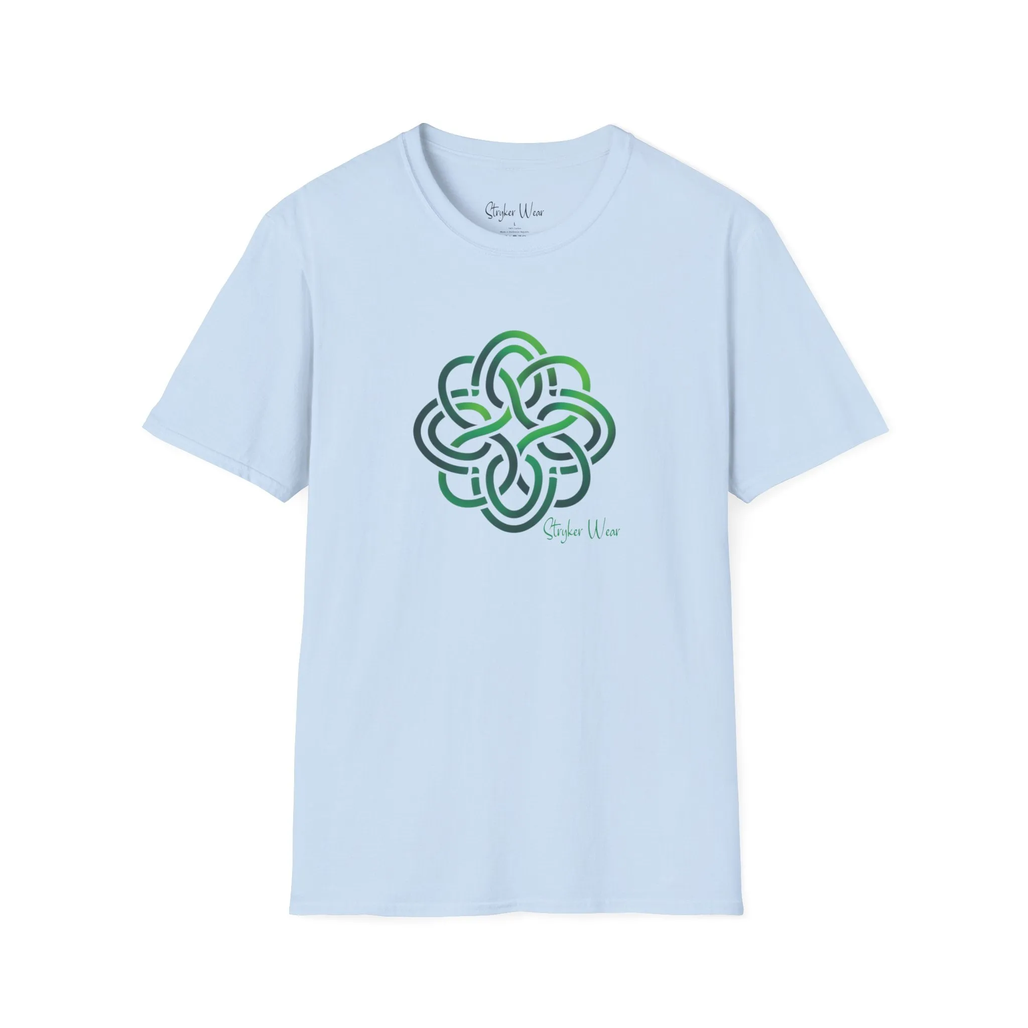 Celtic Style Knot Art | Unisex Softstyle T-Shirt