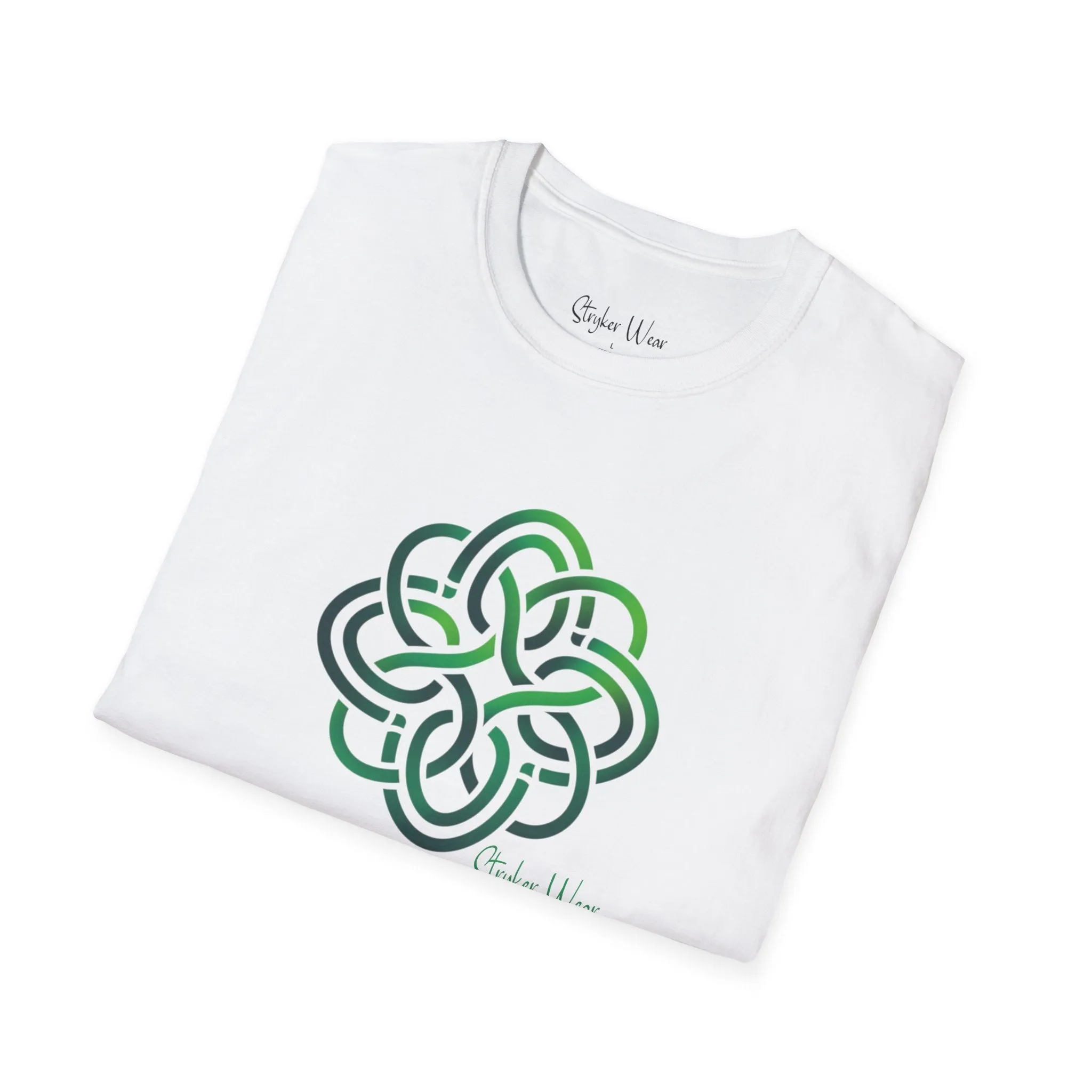 Celtic Style Knot Art | Unisex Softstyle T-Shirt