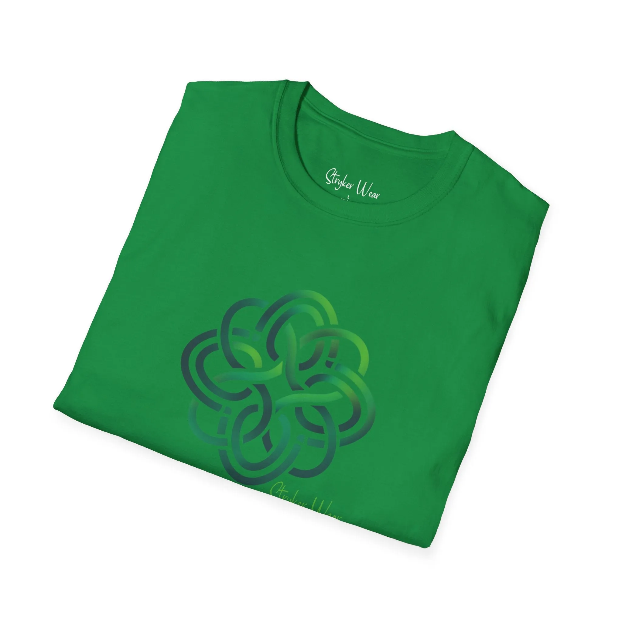 Celtic Style Knot Art | Unisex Softstyle T-Shirt