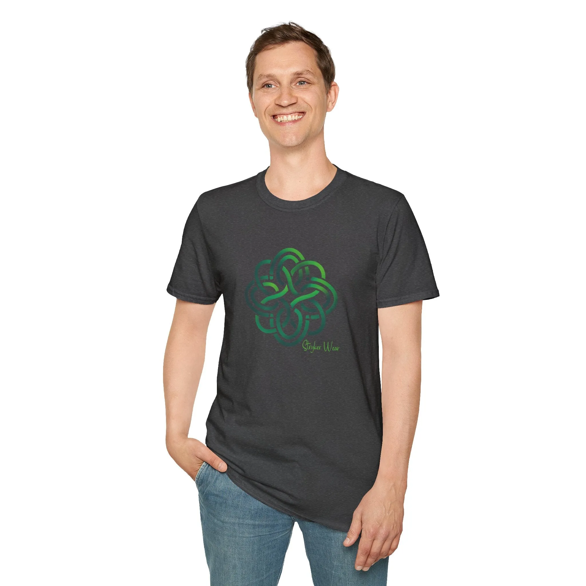 Celtic Style Knot Art | Unisex Softstyle T-Shirt