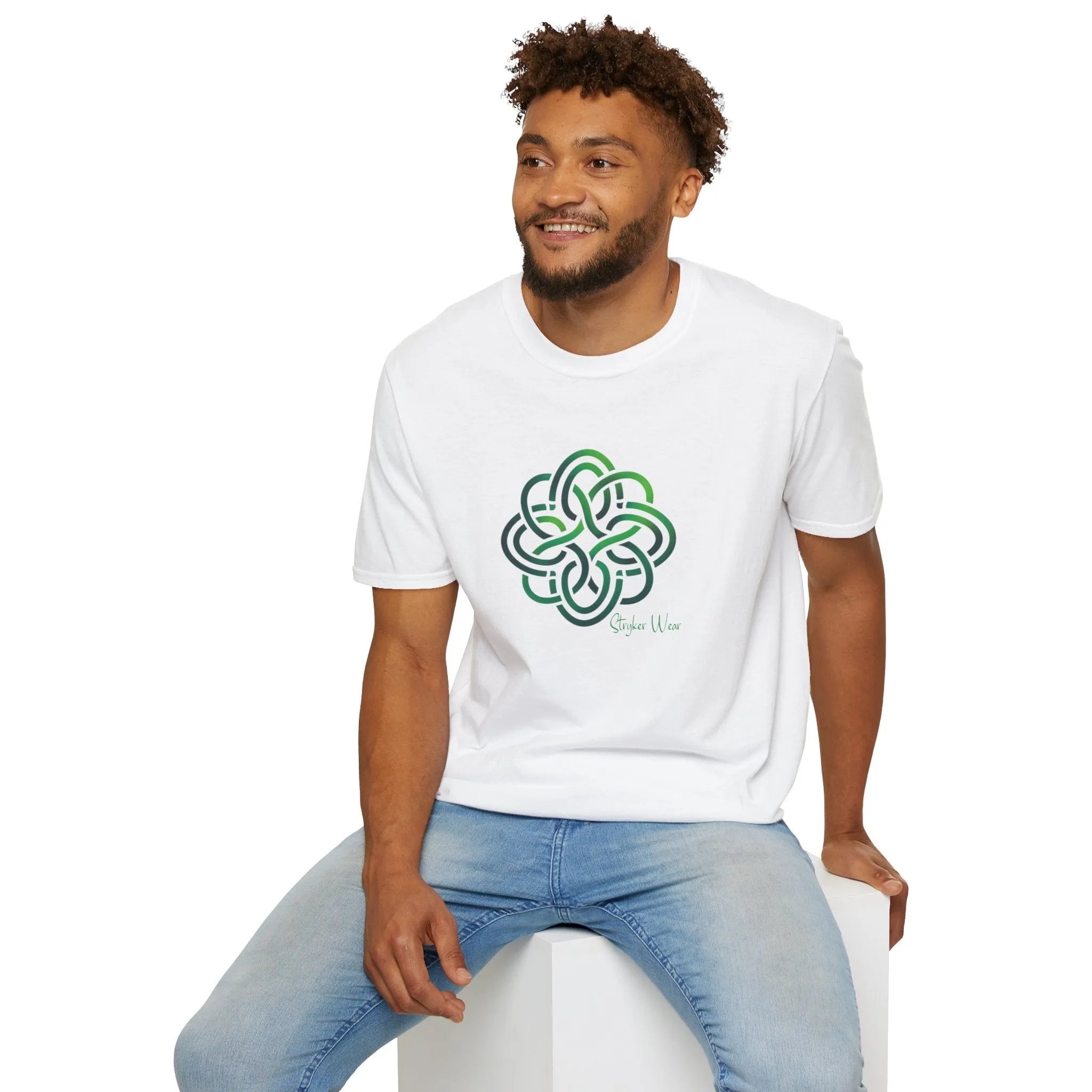 Celtic Style Knot Art | Unisex Softstyle T-Shirt