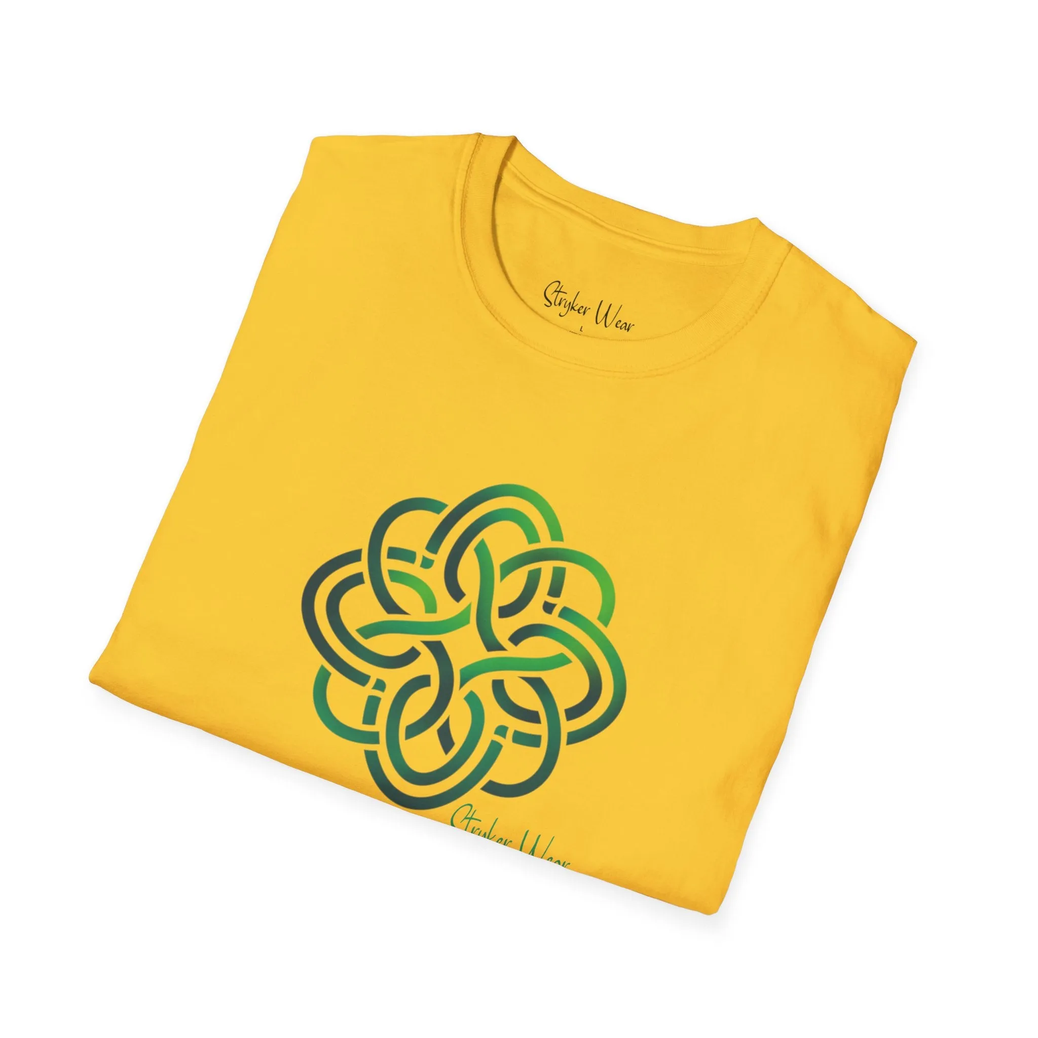 Celtic Style Knot Art | Unisex Softstyle T-Shirt