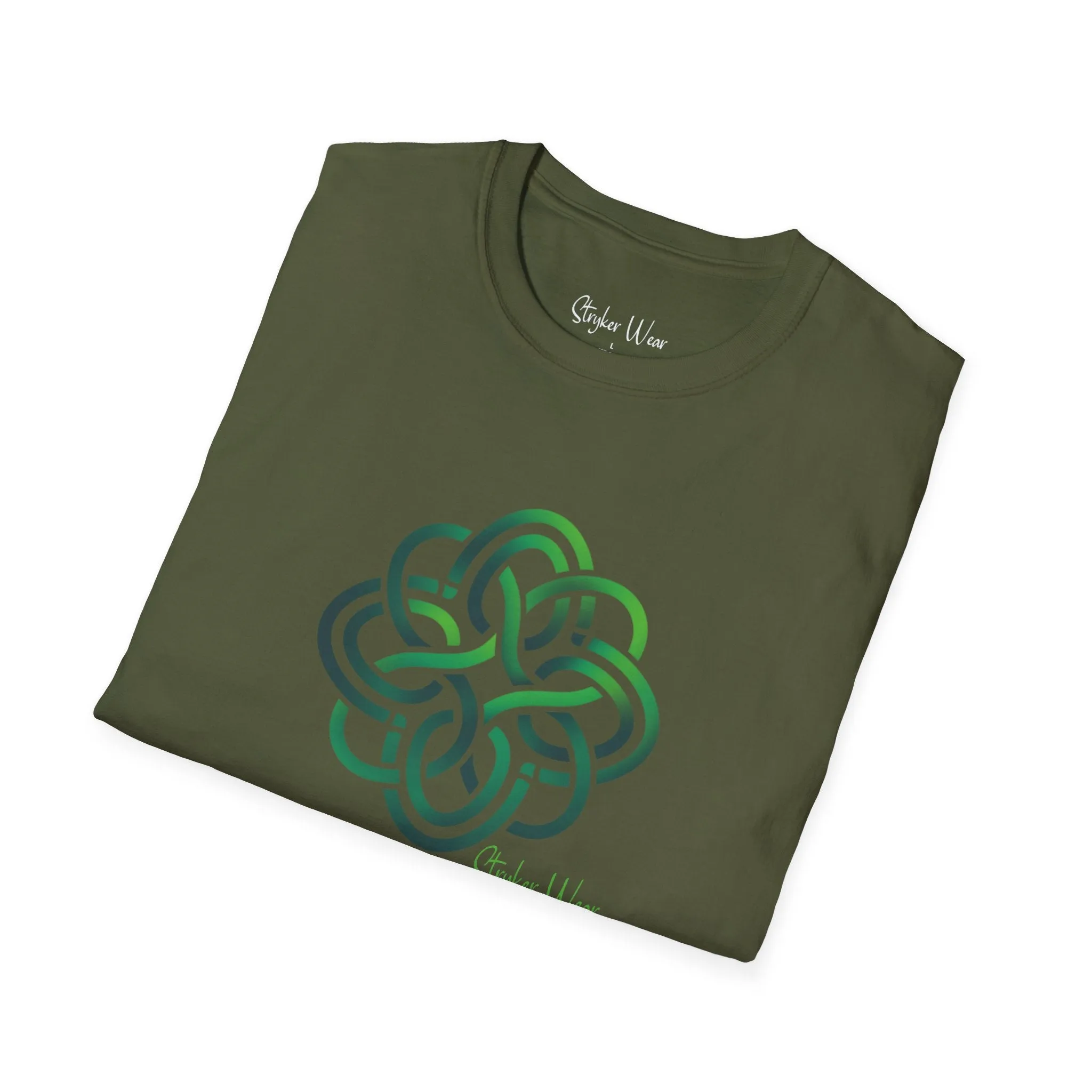 Celtic Style Knot Art | Unisex Softstyle T-Shirt