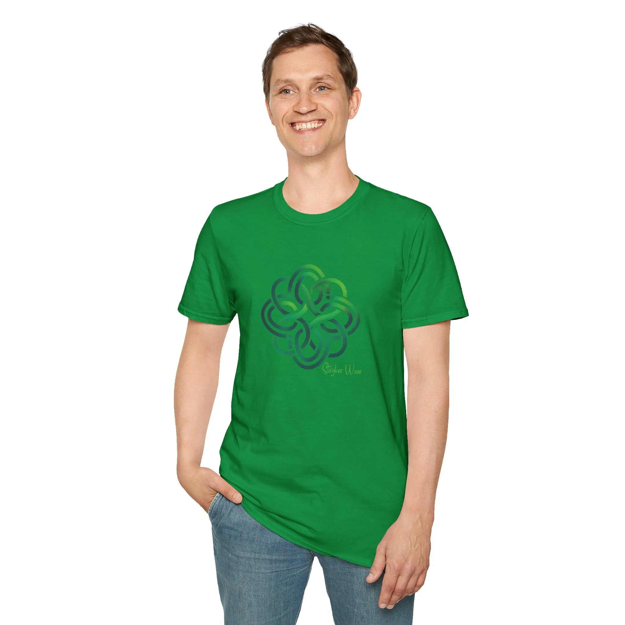 Celtic Style Knot Art | Unisex Softstyle T-Shirt