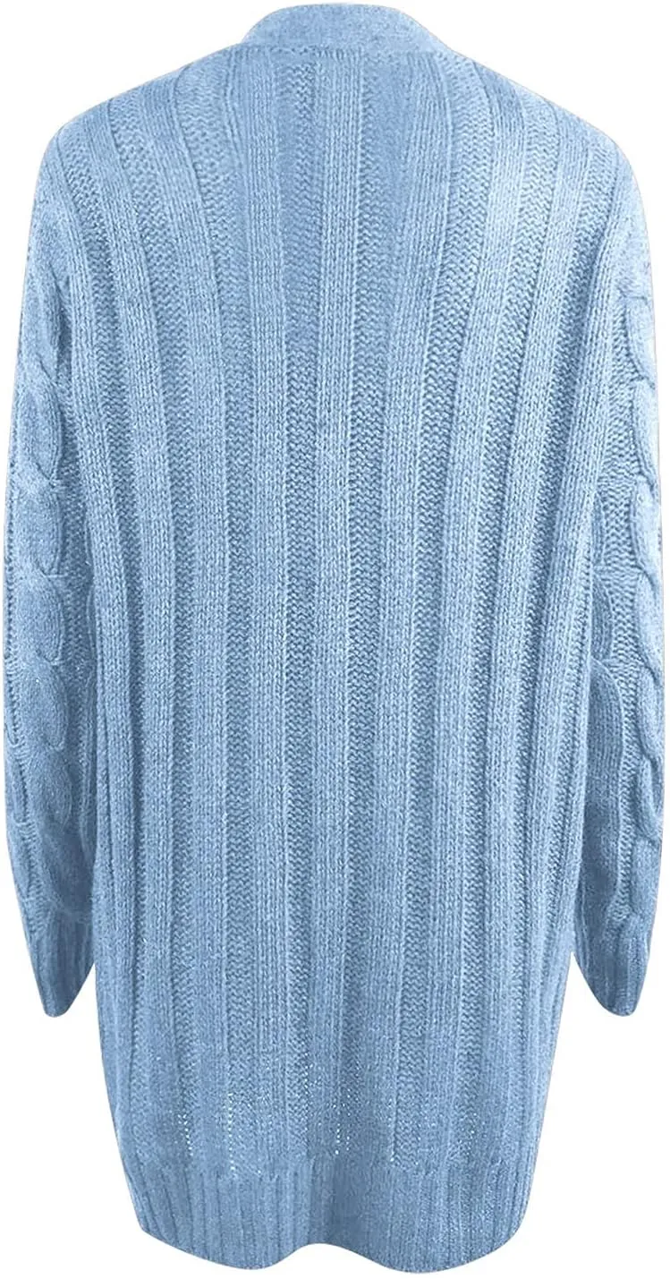 ChicCrate Button Up Sweaters for Women Long Sleeve Christmas Thanksgiving Halloween Cardigan Tops Dressy Casual