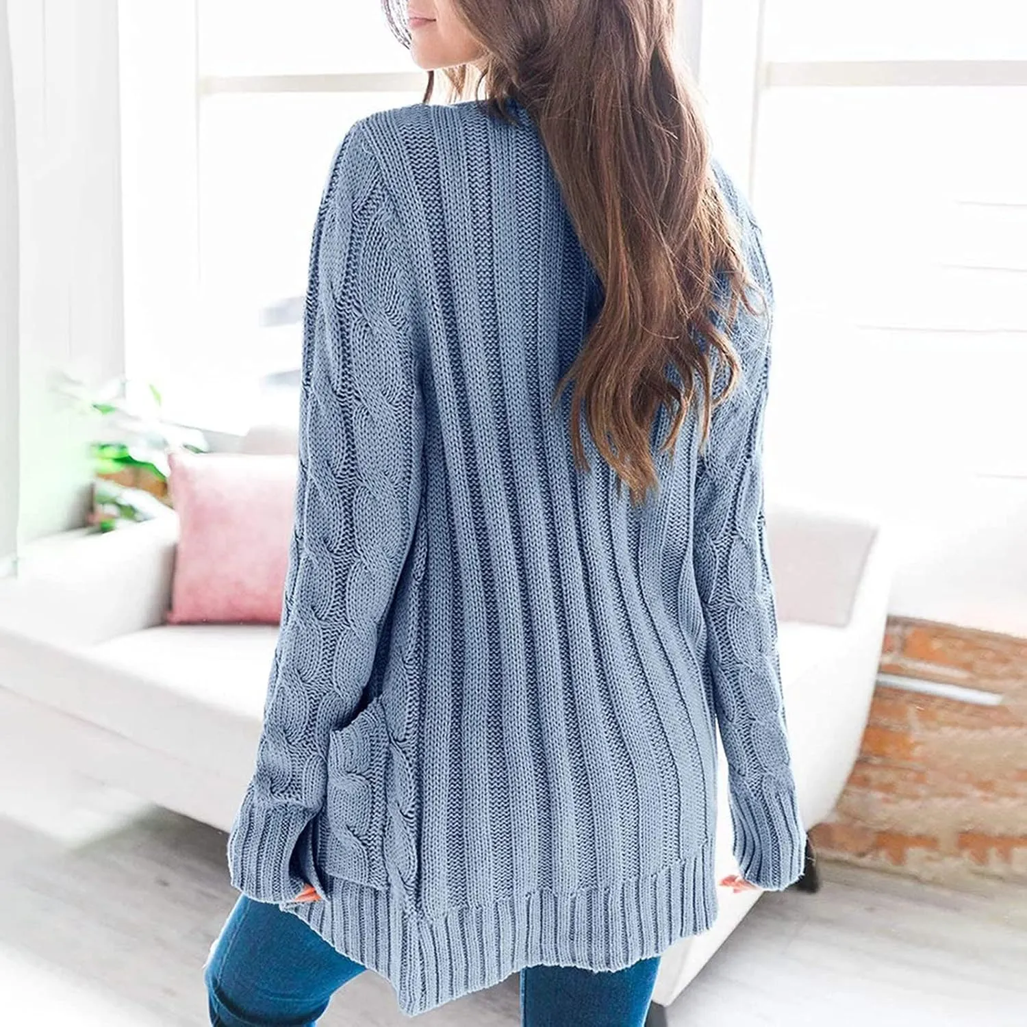 ChicCrate Button Up Sweaters for Women Long Sleeve Christmas Thanksgiving Halloween Cardigan Tops Dressy Casual