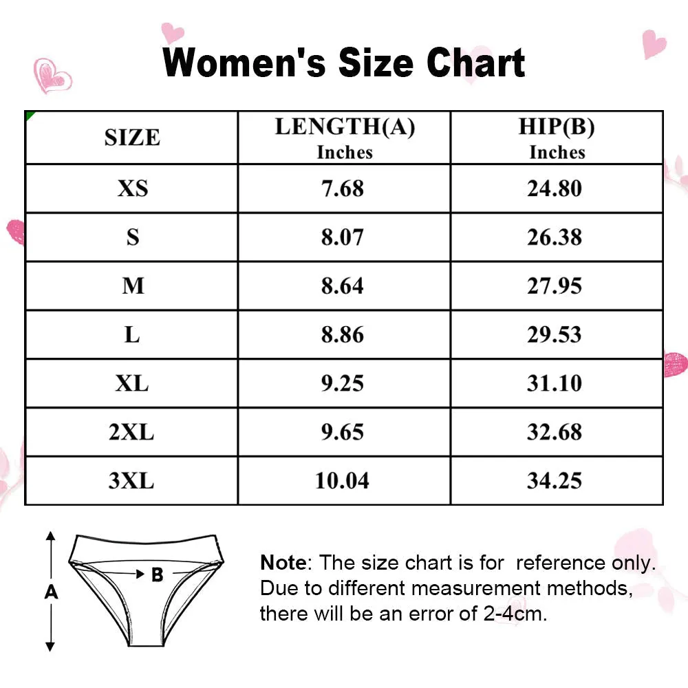Christmas Customized Women's Panties Underwear Colored Lantern Print Festival Gift