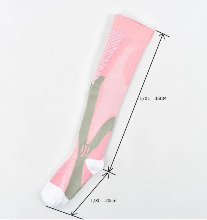 Circulation And Recovery Socks - Support Compression Socks Support For Running, Flying, Pregnancy And Compression