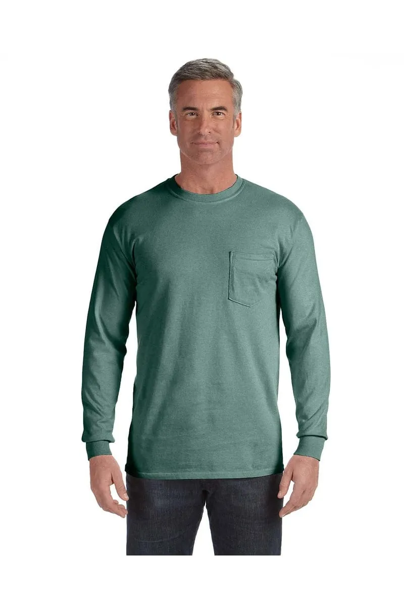 Comfort Colors C4410: Adult Heavyweight Long-Sleeve Pocket T-Shirt
