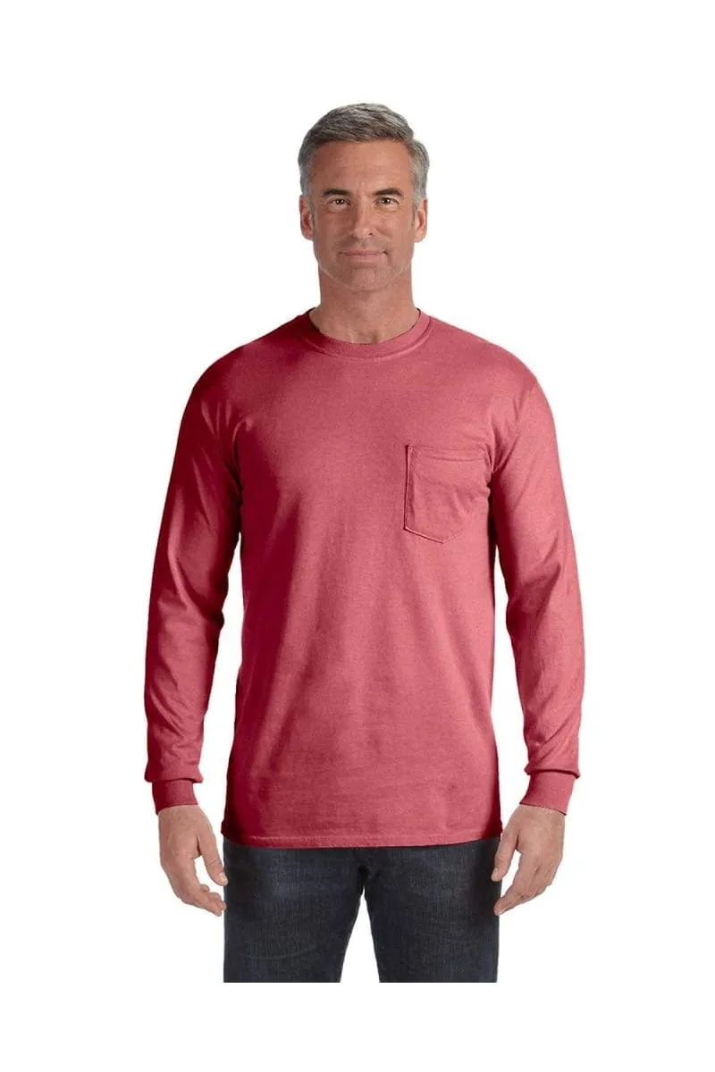 Comfort Colors C4410: Adult Heavyweight Long-Sleeve Pocket T-Shirt