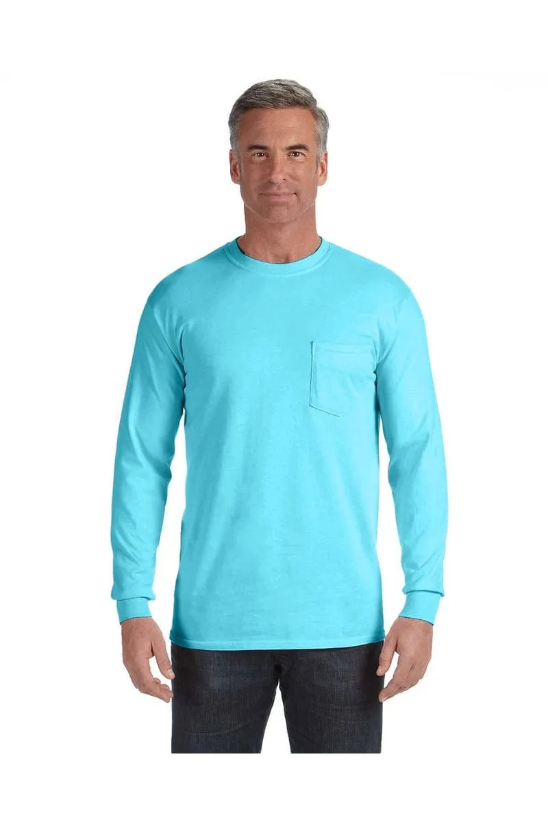 Comfort Colors C4410: Adult Heavyweight Long-Sleeve Pocket T-Shirt