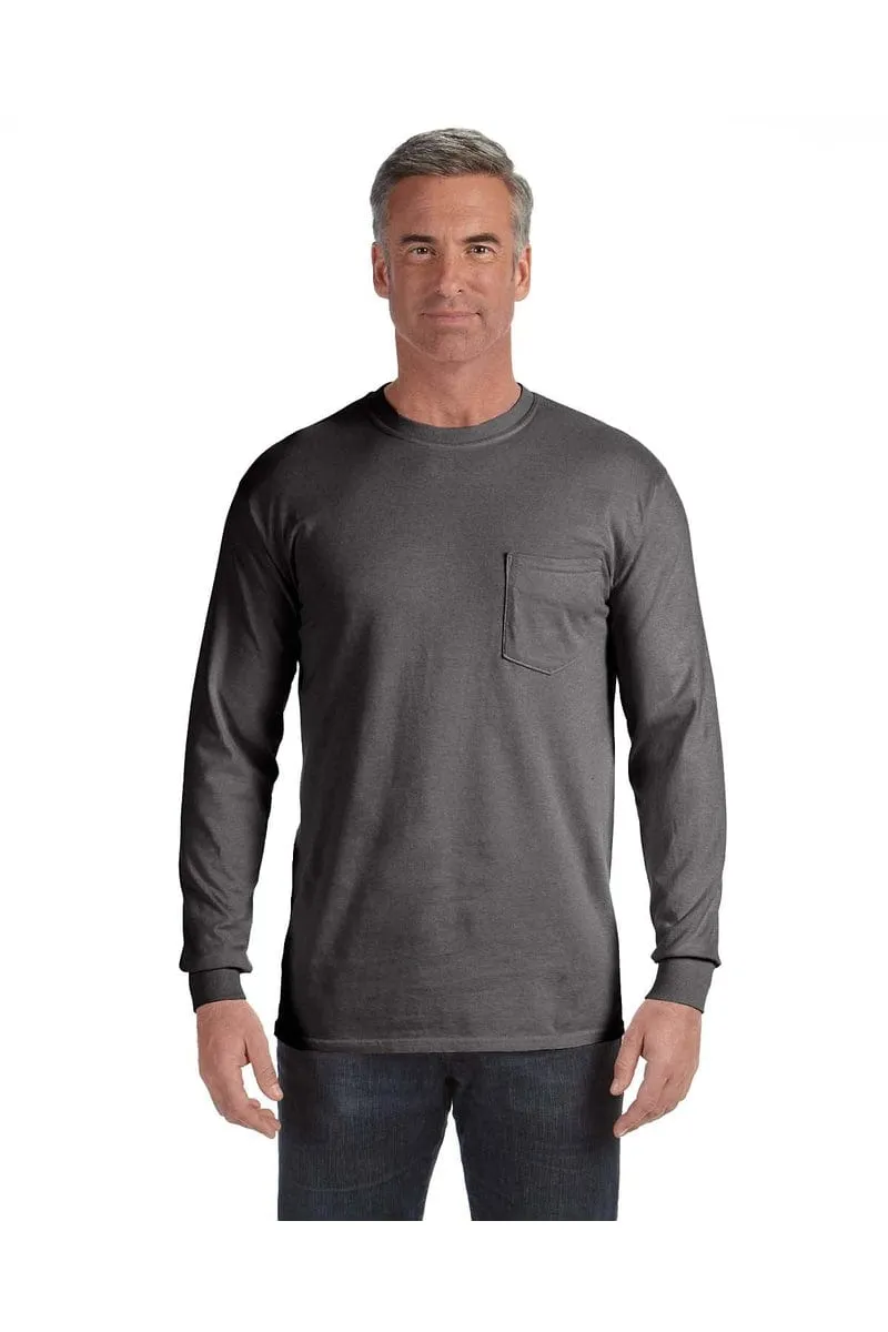 Comfort Colors C4410: Adult Heavyweight Long-Sleeve Pocket T-Shirt