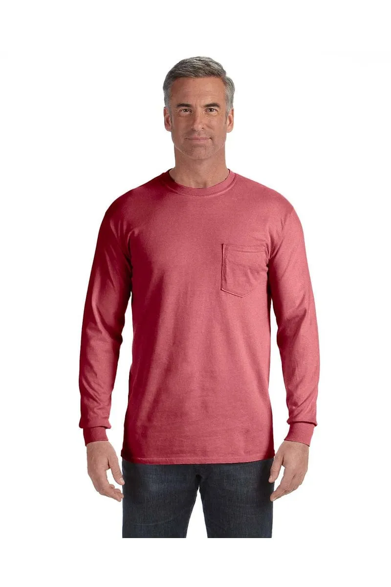Comfort Colors C4410: Adult Heavyweight Long-Sleeve Pocket T-Shirt