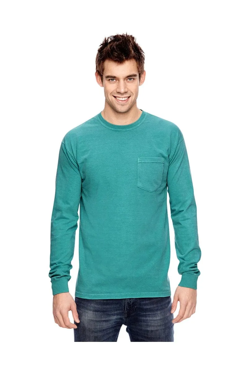 Comfort Colors C4410: Adult Heavyweight Long-Sleeve Pocket T-Shirt