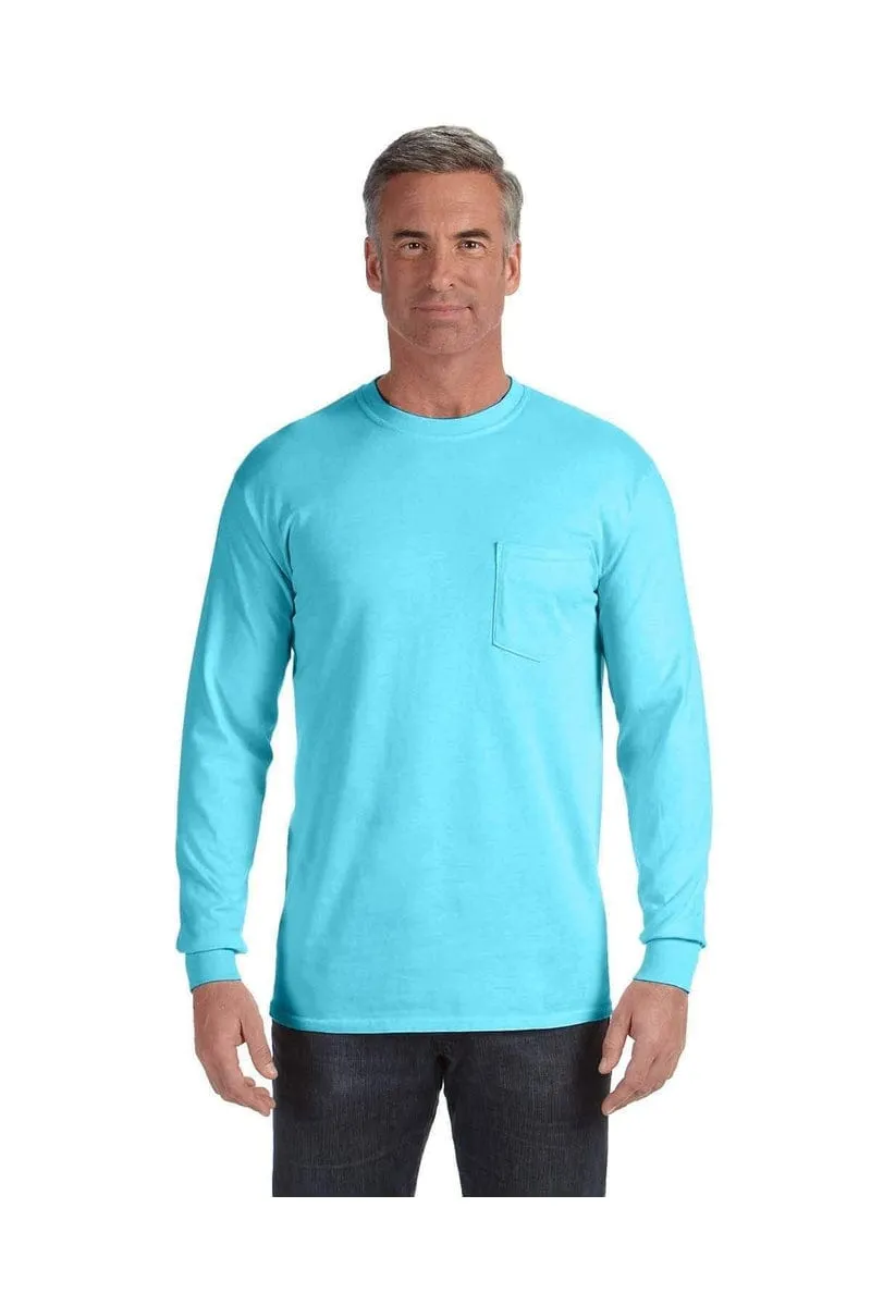 Comfort Colors C4410: Adult Heavyweight Long-Sleeve Pocket T-Shirt