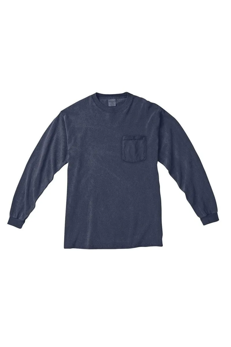Comfort Colors C4410: Adult Heavyweight Long-Sleeve Pocket T-Shirt