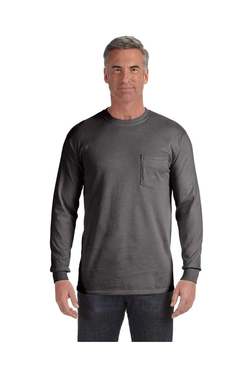 Comfort Colors C4410: Adult Heavyweight Long-Sleeve Pocket T-Shirt