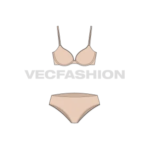 Comfort Fit Push-up Bra Set