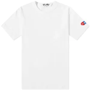 Comme des Garçons Play Invader T-shirt, white