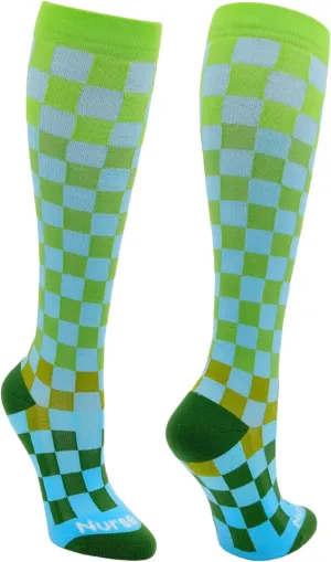 Compression Socks for Nurses - Women & Men - 20-30mmHg Graduated Compression, For Medical Staff, Athletes - 1 Pair