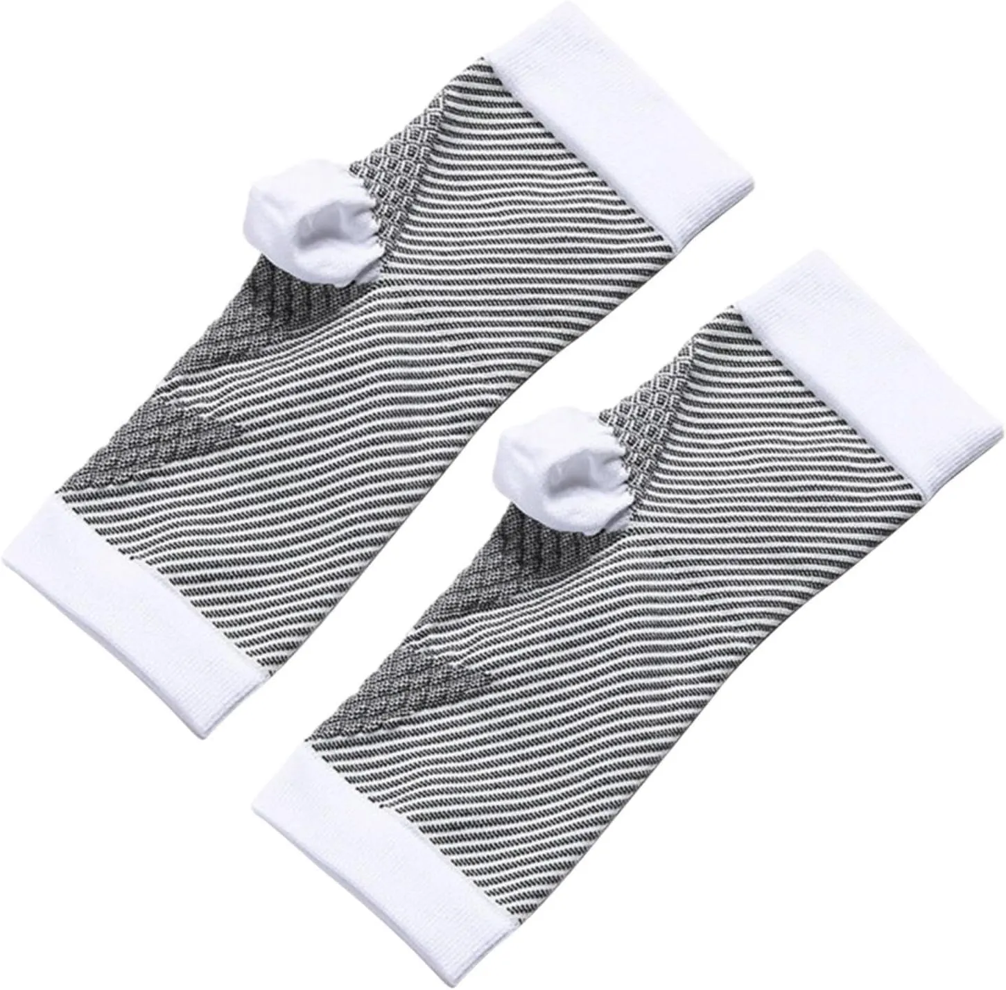 Compression Socks for Women Foot Sleeves Ankle Brace Arch Support For Heel Tendonitis Wicking Knee High Socks Large