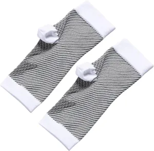 Compression Socks for Women Foot Sleeves Ankle Brace Arch Support For Heel Tendonitis Wicking Knee High Socks Large