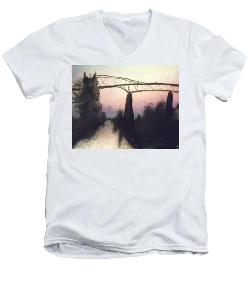 Cornwall's Bridge - Men's V-Neck T-Shirt
