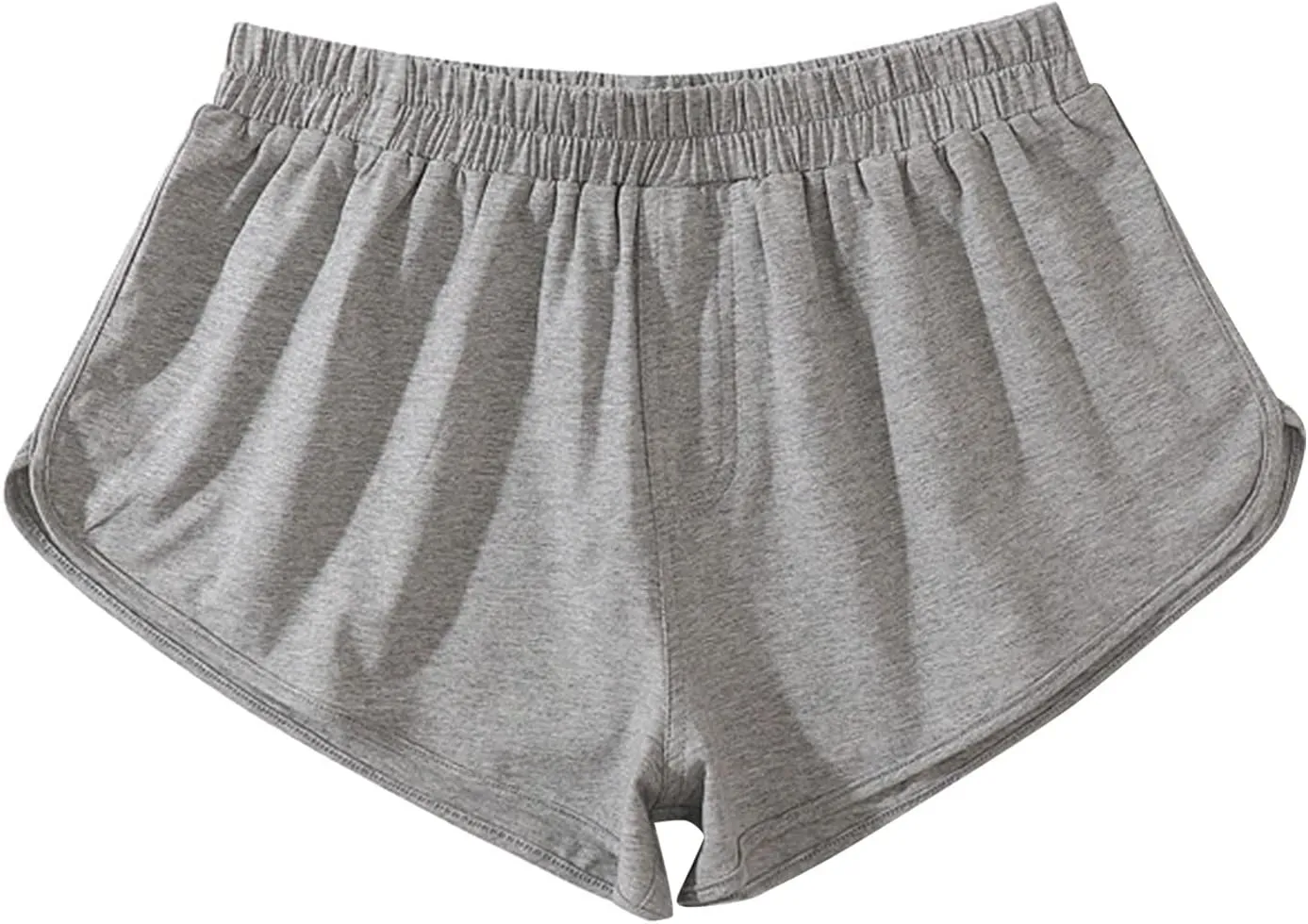 Cotton Boxer Briefs for Men Breathable High Waisted Lightweight Sexy Beach Underwear Stretch Comfortable Soft Pouch Trunks