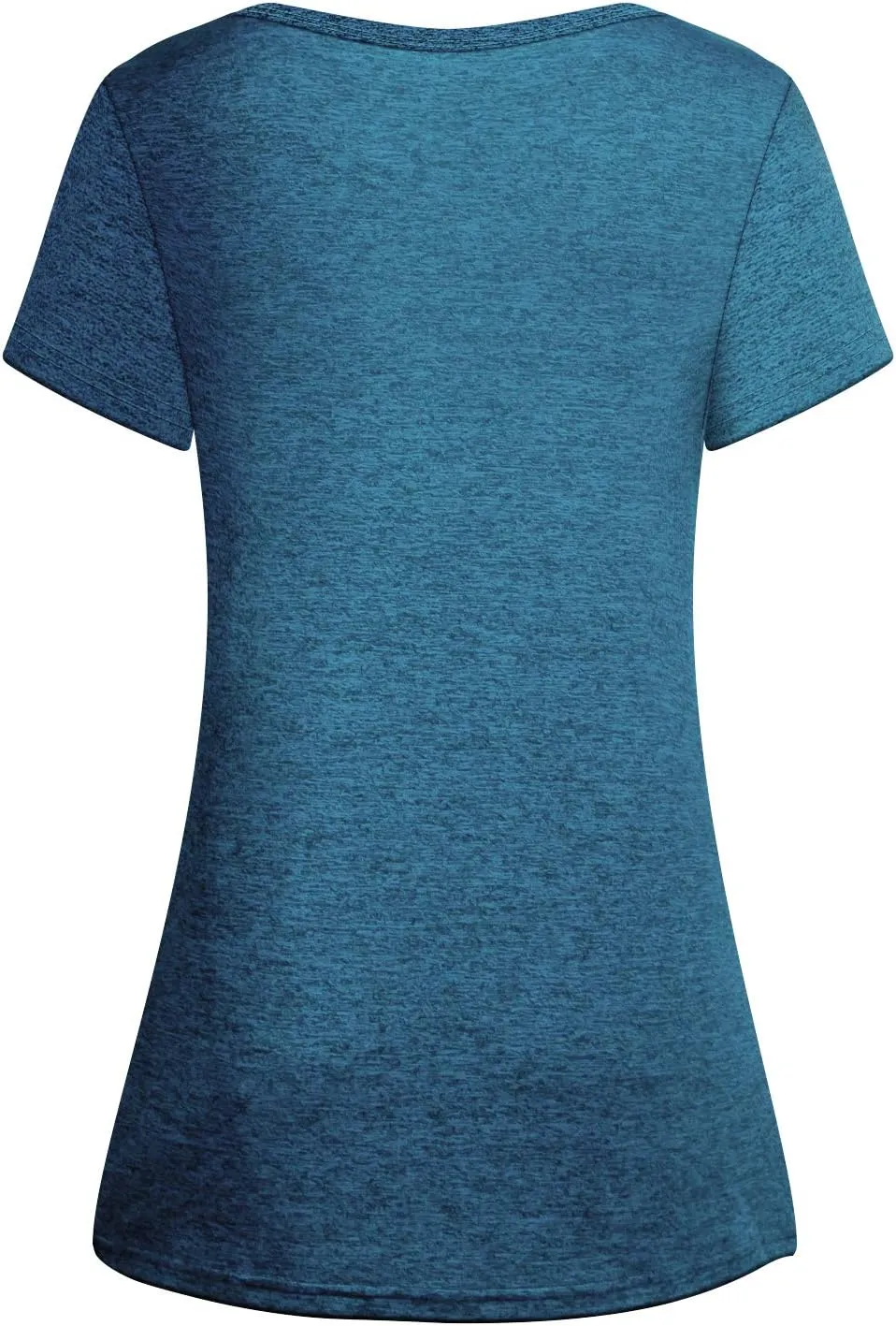 Cucuchy Womens Yoga Tops Flowy Fitness Workout Shirts Short Sleeve Activewear