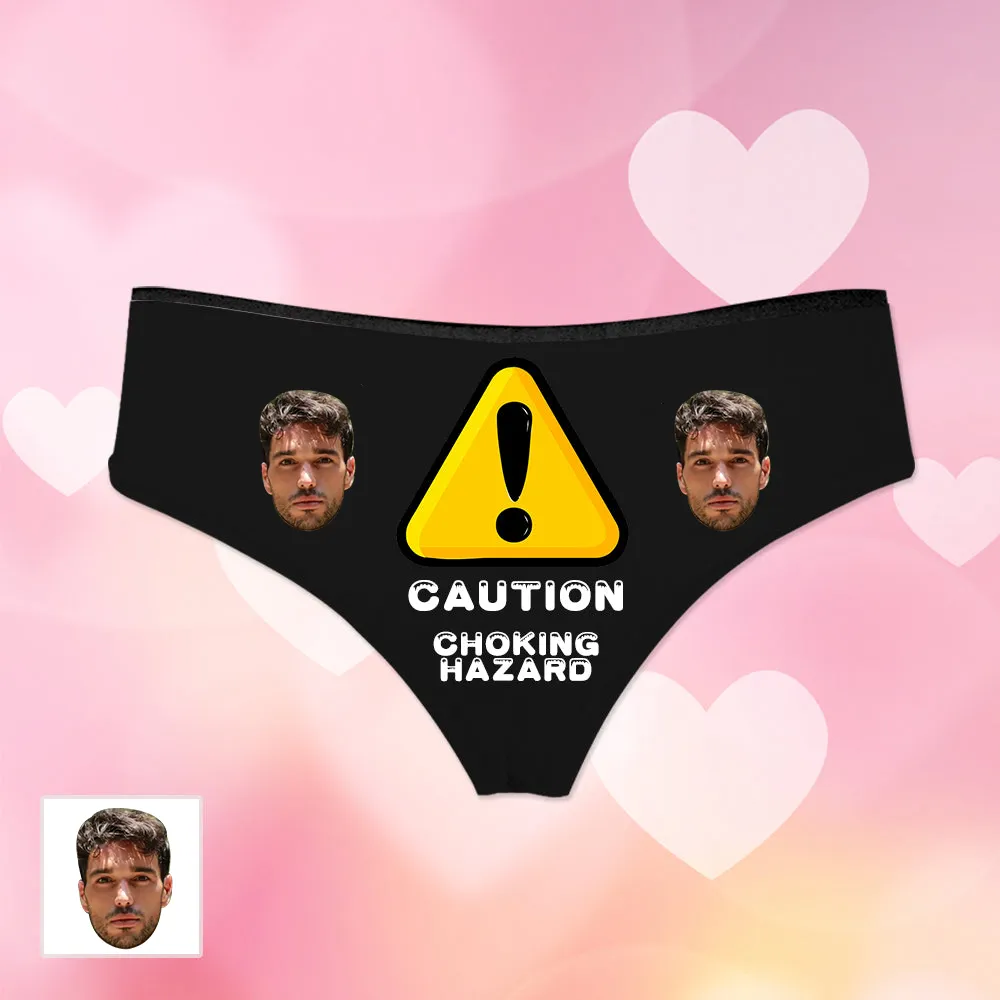 Custom Face Women's Underwear Panties Valentine's Gift For Her