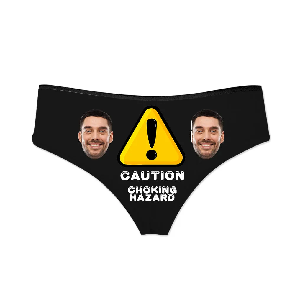 Custom Face Women's Underwear Panties Valentine's Gift For Her