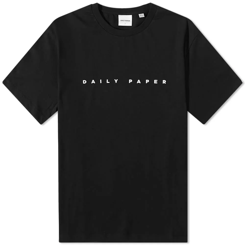 Daily Paper Alias Logo T-Shirt, Black