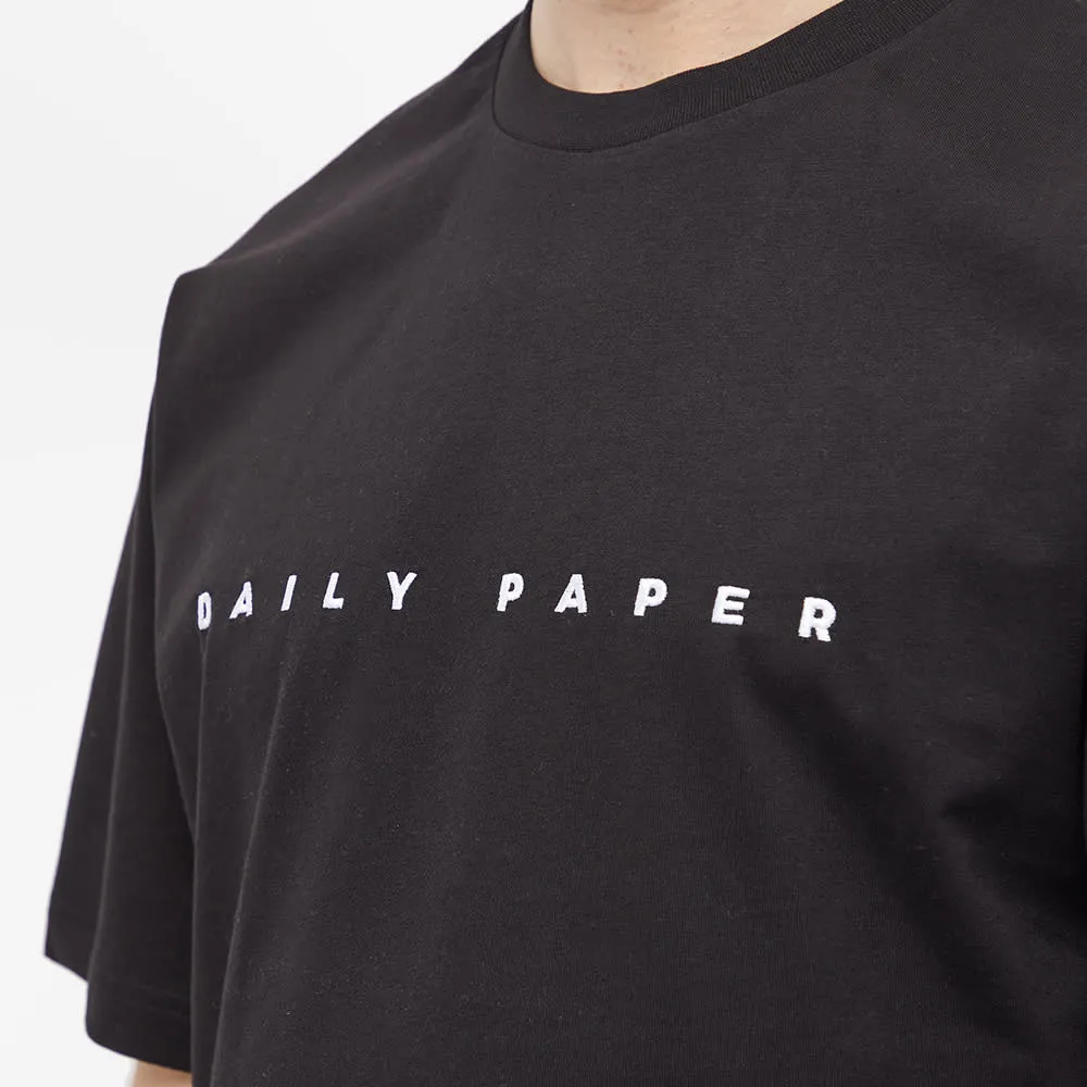 Daily Paper Alias Logo T-Shirt, Black