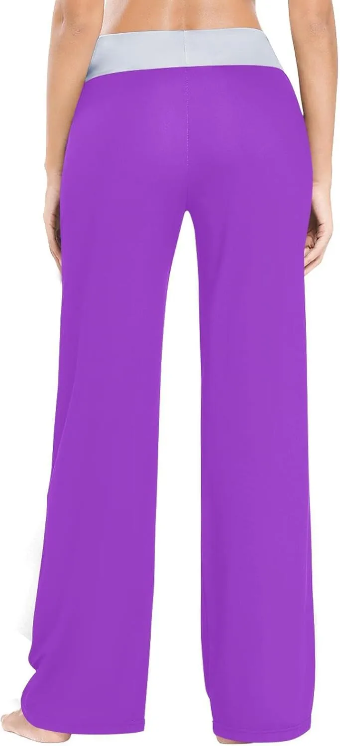 Dark Orchid Women's Sleep Pant Comfy Stretch Plus Size Jogger Pants X-Small