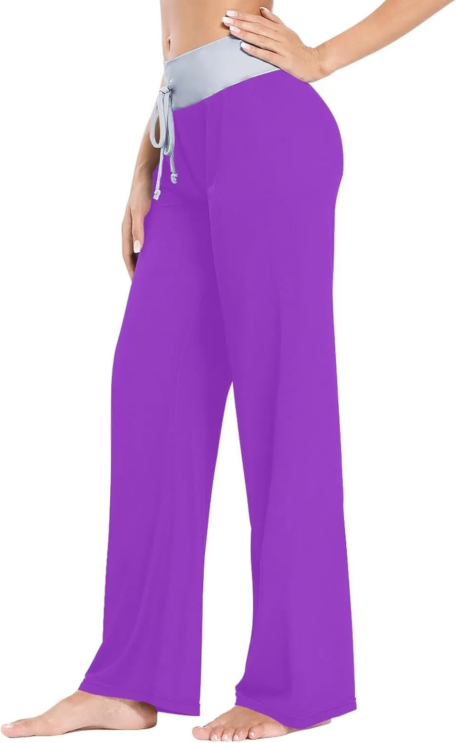 Dark Orchid Women's Sleep Pant Comfy Stretch Plus Size Jogger Pants X-Small