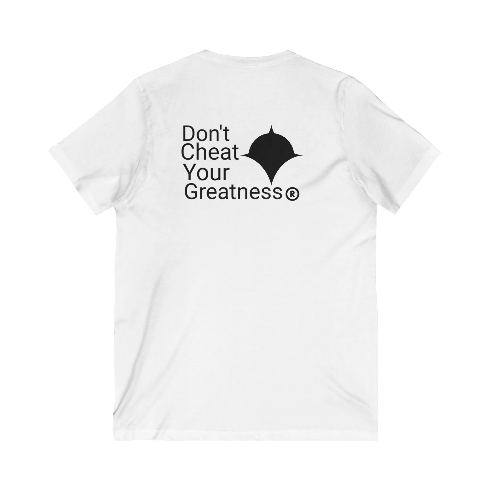 DCYG Black Version 2 Unisex Jersey Short Sleeve V-Neck Tee
