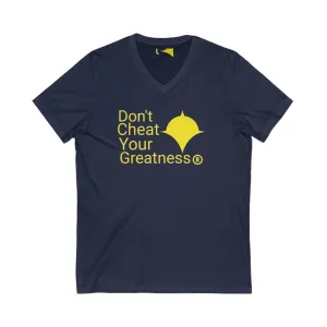 DCYG Version 2 Unisex Jersey Short Sleeve V-Neck Tee