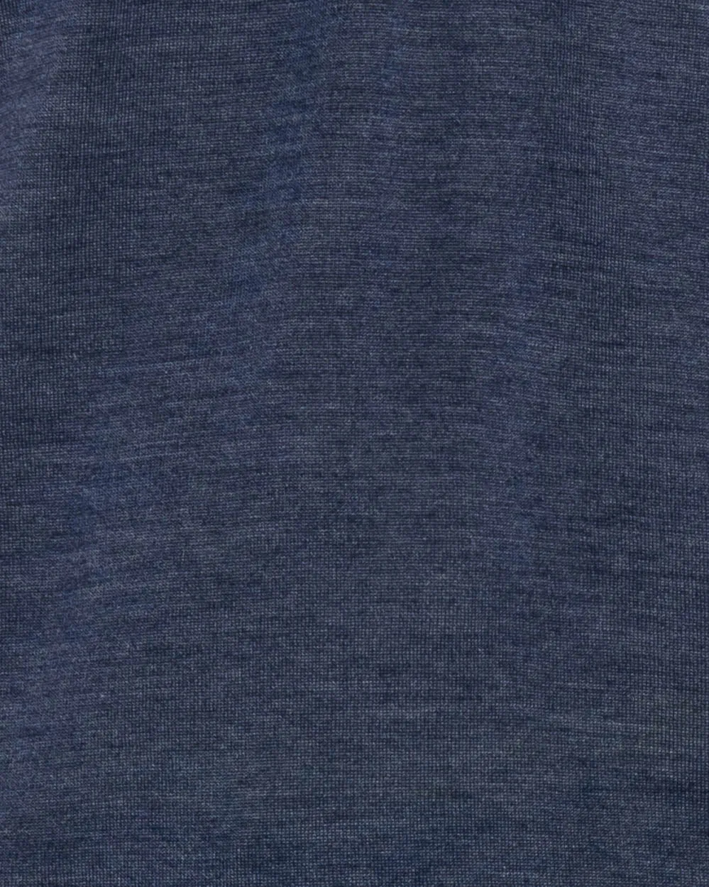 Denim Blue Long Sleeve Jersey Knit Polo