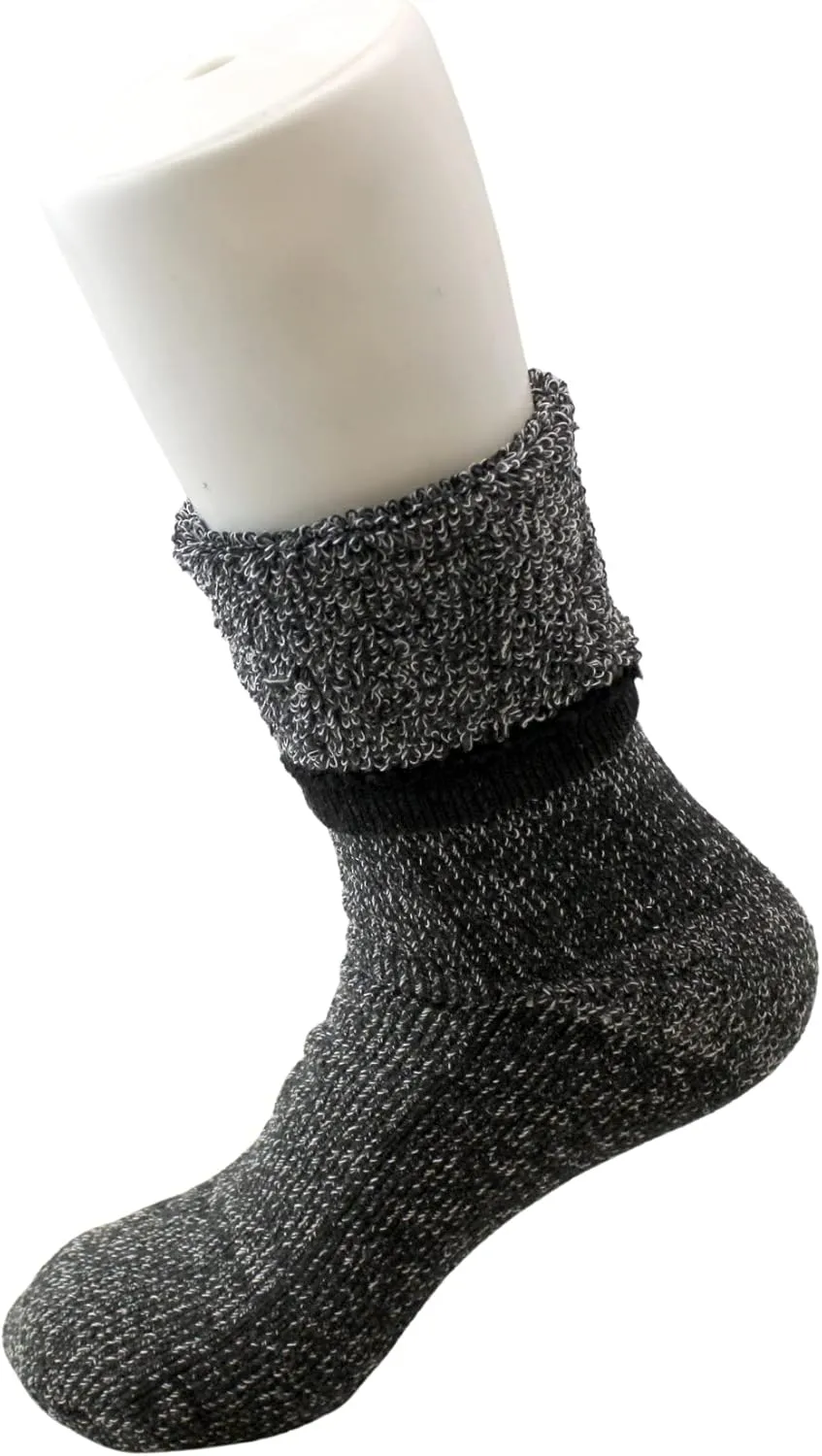 Dependable Industries inc. Essentials Mens Heat Thick Insulated Extreme Cold Weather Winter Boot Thermal Heated Socks 10-13