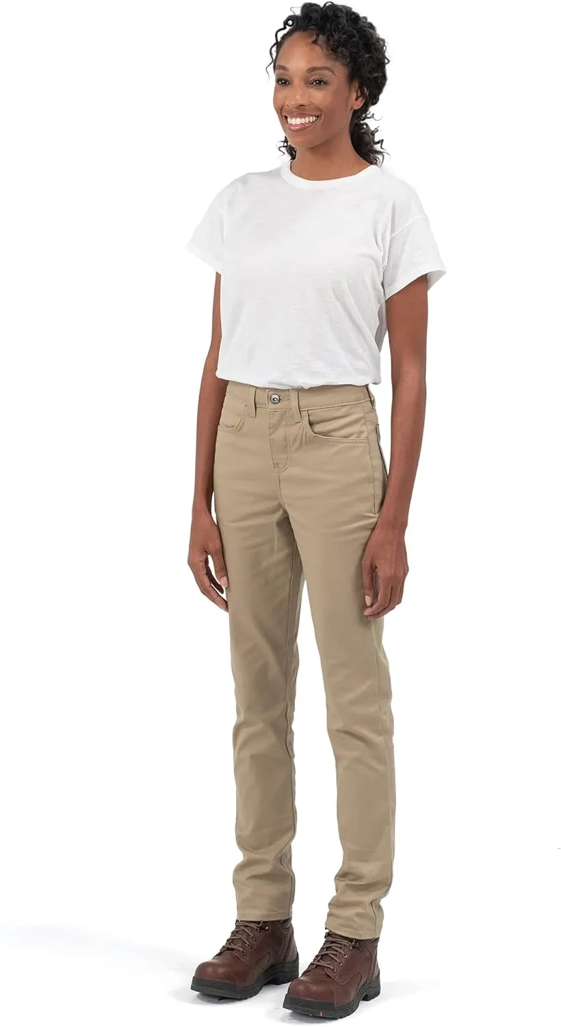 Dickies Women's High Rise Skinny Twill Pants