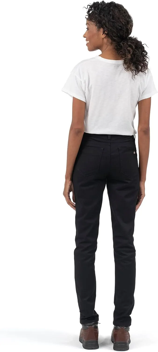 Dickies Women's High Rise Skinny Twill Pants