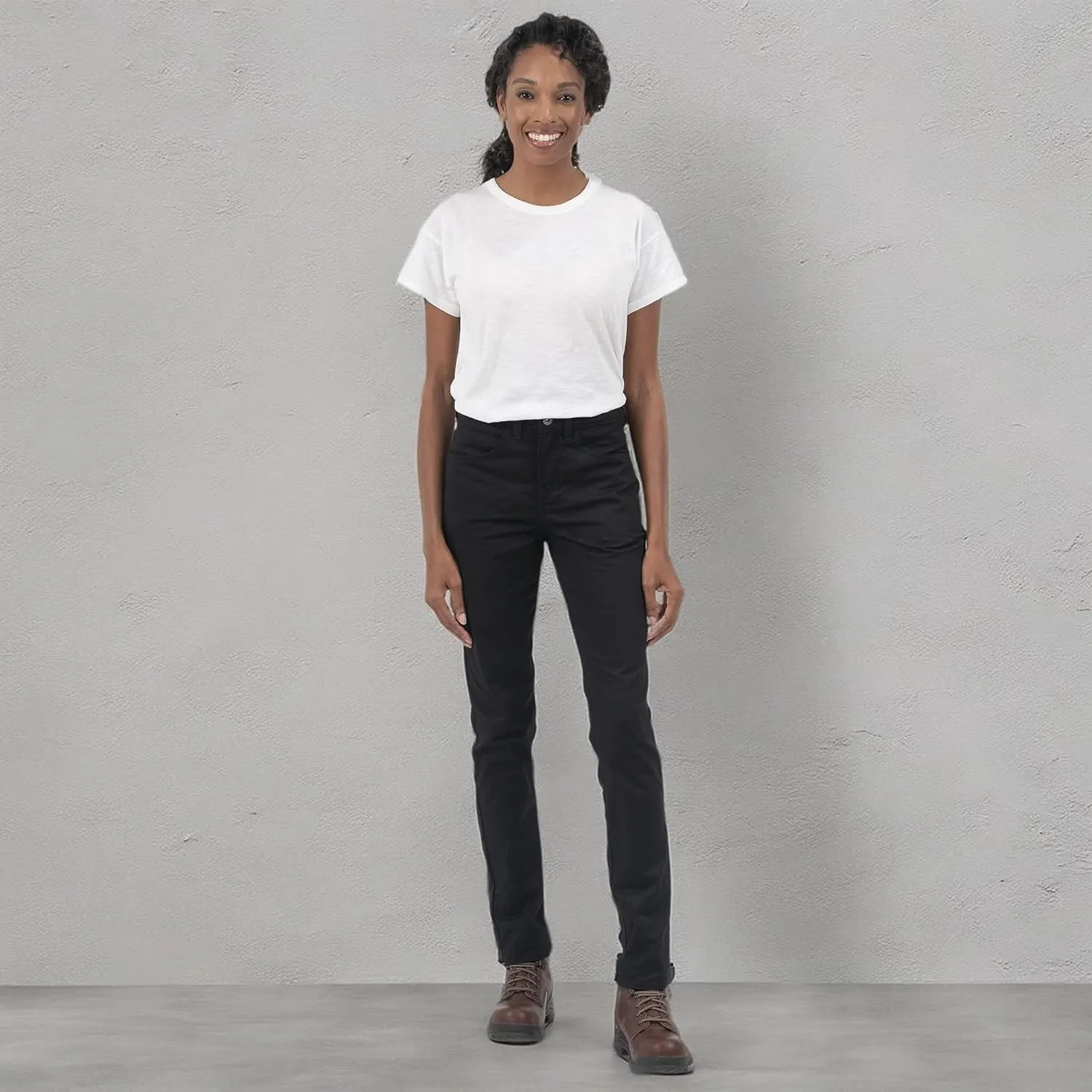 Dickies Women's High Rise Skinny Twill Pants